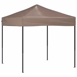 vidaXL Tenda per Feste Pieghevole Tortora 2x2 m - Vista aggiuntiva 2