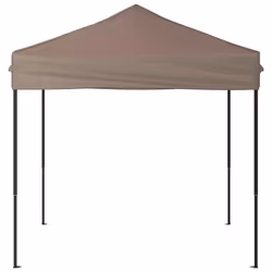 vidaXL Tenda per Feste Pieghevole Tortora 2x2 m - Vista aggiuntiva 3