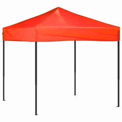 vidaXL Tenda per Feste Pieghevole Rossa 2x2 m - Vista aggiuntiva 2