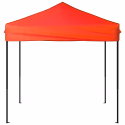 vidaXL Tenda per Feste Pieghevole Rossa 2x2 m - Vista aggiuntiva 3
