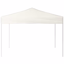 vidaXL Tenda per Feste Pieghevole Crema 3x3 m - Vista aggiuntiva 3