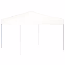 vidaXL Tenda per Feste Pieghevole Bianca 3x3 m - Vista aggiuntiva 2