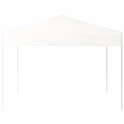 vidaXL Tenda per Feste Pieghevole Bianca 3x3 m - Vista aggiuntiva 3