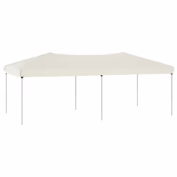 vidaXL Tenda per Feste Pieghevole Crema 3x6 m - Vista aggiuntiva 2