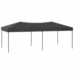 vidaXL Tenda per Feste Pieghevole Antracite 3x6 m - Vista aggiuntiva 2