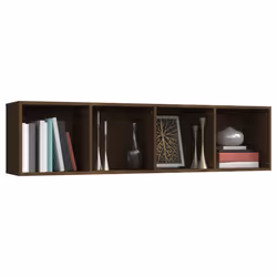 VidaXL 815272 scaffale Legno Marrone, Legno - Vista aggiuntiva 5