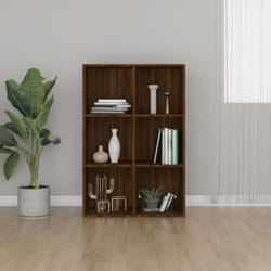 Libreria/Credenza, Madia per salotto Rovere Marrone 66x30x98 cm Legno Multistrato Vidaxl