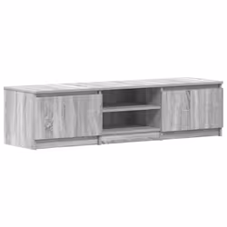 vidaXL Mobile TV Grigio Sonoma 140x40x35,5 cm in Legno Multistrato - Vista aggiuntiva 2