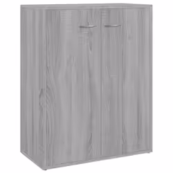 vidaXL Credenza Grigio Sonoma 60x30x75 cm in Legno Multistrato - Vista aggiuntiva 2