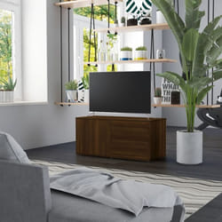 Vidaxl - Mobile Porta tv, Armadietti per tv Rovere Marrone 80x34x36 cm in Legno Multistrato