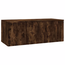 vidaXL Mobile Porta TV Rovere Fumo 80x34x30 cm in Legno Multistrato - Vista aggiuntiva 2