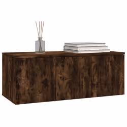 vidaXL Mobile Porta TV Rovere Fumo 80x34x30 cm in Legno Multistrato - Vista aggiuntiva 3