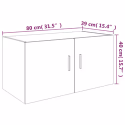 VidaXL 815513 scaffale Legno Quercia, Marrone - Vista aggiuntiva 8