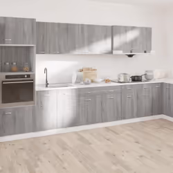 vidaXL Mobile con Cassetto “Lyon” Grigio Sonoma 50x46x81,5 - Vista aggiuntiva 3