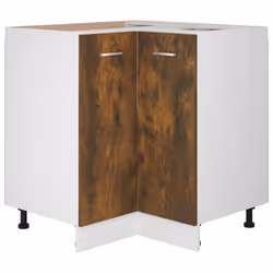 vidaXL Armadietto Cucina “Lyon” Rovere Fumo 75,5x75,5x81,5 cm - Vista aggiuntiva 2