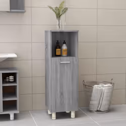 Questo mobile da bagno, dotato di ampio spazio di stoccaggio, è un'ottima aggiunta al vostro bagno, aggiungendo un aspetto or ...