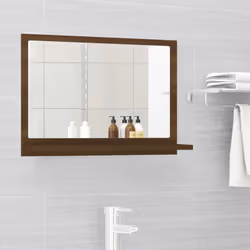 Aggiungete un tocco di bellezza con questo specchio, perfettamente adatto al vostro bagno e all'arredamento di qualsiasi altr ...