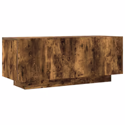 vidaXL Mobile TV Rovere Fumo 100x35x40 cm in Legno Multistrato - Vista aggiuntiva 2
