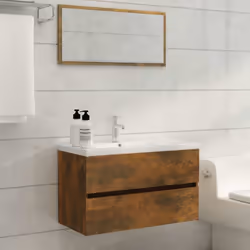 Questo set di mobili da bagno alla moda è destinato ad essere un'ottima aggiunta al vostro bagno, donandogli un aspetto ordin ...