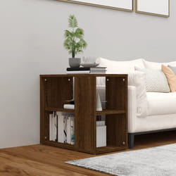Vidaxl - Mobiletto Laterale Rovere Marrone 60x30x50 cm Legno Multistrato 7786