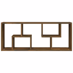 VidaXL 815846 scaffale Legno Quercia, Marrone - Vista aggiuntiva 4