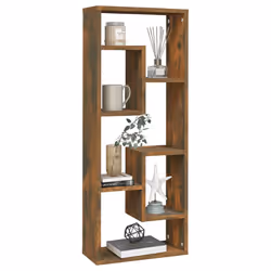 VidaXL 815846 scaffale Legno Quercia, Marrone - Vista aggiuntiva 6