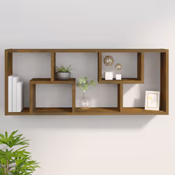 VidaXL 815846 scaffale Legno Quercia, Marrone - Vista aggiuntiva 8
