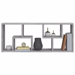VidaXL 815847 scaffale Legno Grigio - Vista aggiuntiva 7