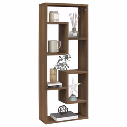 VidaXL 815848 scaffale Legno Marrone, Legno - Vista aggiuntiva 6