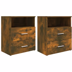 VidaXL 815859, Quercia, Legno, 500 mm, 320 mm, 600 mm, 2 pz