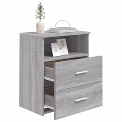 VidaXL 815860 comodino Quercia - Vista aggiuntiva 4