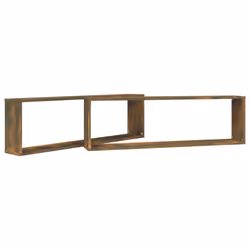 VidaXL 815906 scaffale Legno Quercia, Marrone - Vista aggiuntiva 4