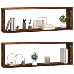 VidaXL 815915 scaffale Legno Quercia, Marrone - Vista aggiuntiva 4