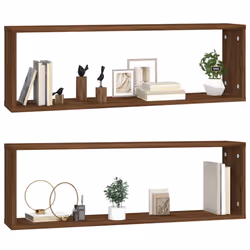 VidaXL 815921 scaffale Legno Marrone, Legno - Vista aggiuntiva 4