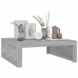 vidaXL Tavolino Salotto Grigio Sonoma 100x100x35 cm Legno Multistrato - Vista aggiuntiva 3