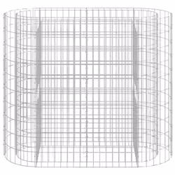 vidaXL Gabbione con Letto Rialzato in Acciaio Zincato 120x50x100 cm - Vista aggiuntiva 3