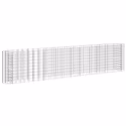 vidaXL Gabbione con Letto Rialzato in Acciaio Zincato 470x50x100 cm - Vista aggiuntiva 2