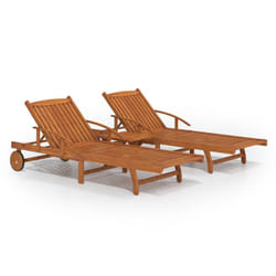 VidaXL 3104966 sedia da esterno Salone Legno di acacia