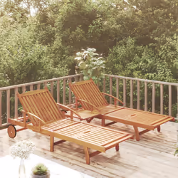 VidaXL 3104966 sedia da esterno Salone Legno di acacia