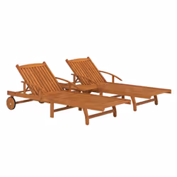 VidaXL 3104966 sedia da esterno Salone Legno di acacia