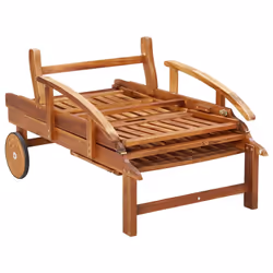 VidaXL 3104967 sedia da esterno Salone Legno di acacia - Vista aggiuntiva 8