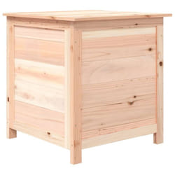 Scatola per Cuscini da Esterno 50x50x56cm Legno Massello Abete Vidaxl