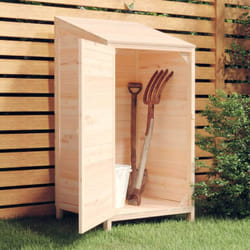 Vidaxl - Capanno da Giardino 55x52x112 cm in Legno Massello di Abete