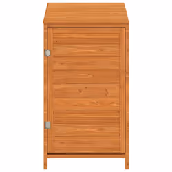 vidaXL Capanno da Giardino Marrone 55x52x112cm Legno Massello di Abete - Vista aggiuntiva 3