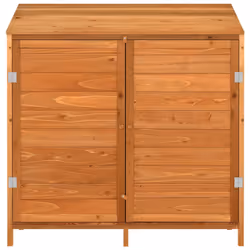 vidaXL Capanno da Giardino Marrone 102x52x112 cm Legno Massello Abete - Vista aggiuntiva 3