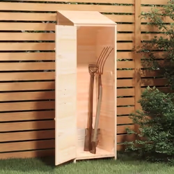 vidaXL Capanno da Giardino 55x52x174,5 cm in Legno Massello di Abete - Vista aggiuntiva 3