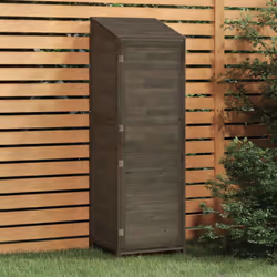 Questo capanno da giardino in legno è un'ottima aggiunta a qualsiasi giardino, prato e altri spazi esterni. Legno massello di ...