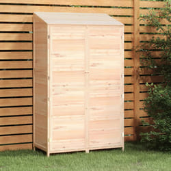 vidaXL Capanno da Giardino 102x52x174,5 cm in Legno Massello di Abete