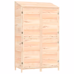vidaXL Capanno da Giardino 102x52x174,5 cm in Legno Massello di Abete - Vista aggiuntiva 2