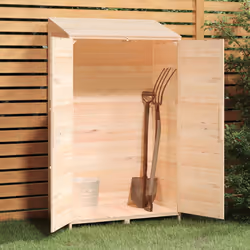 vidaXL Capanno da Giardino 102x52x174,5 cm in Legno Massello di Abete - Vista aggiuntiva 3